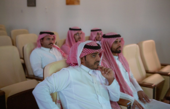 طلاب الكلية في زيارة لمحمة الوعول