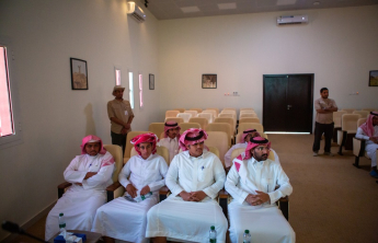 طلاب الكلية في زيارة لمحمة الوعول